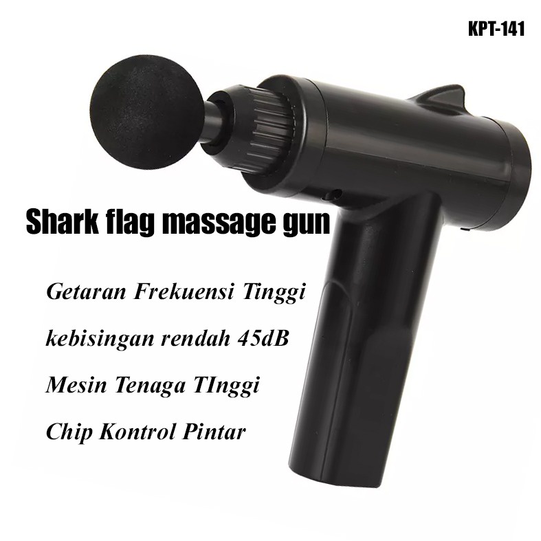 FASCIAL GUN Alat Pijat Otot Getar Urat Kaku Elektrik Portable Electric Massage Terapi Penghilang Lemak Terapis