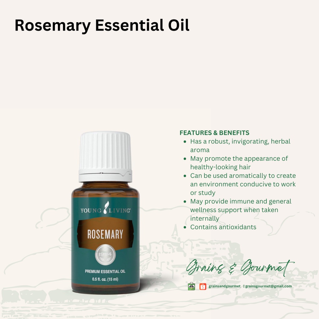 Young Living / YL - Rosemary EO / Essential Oil