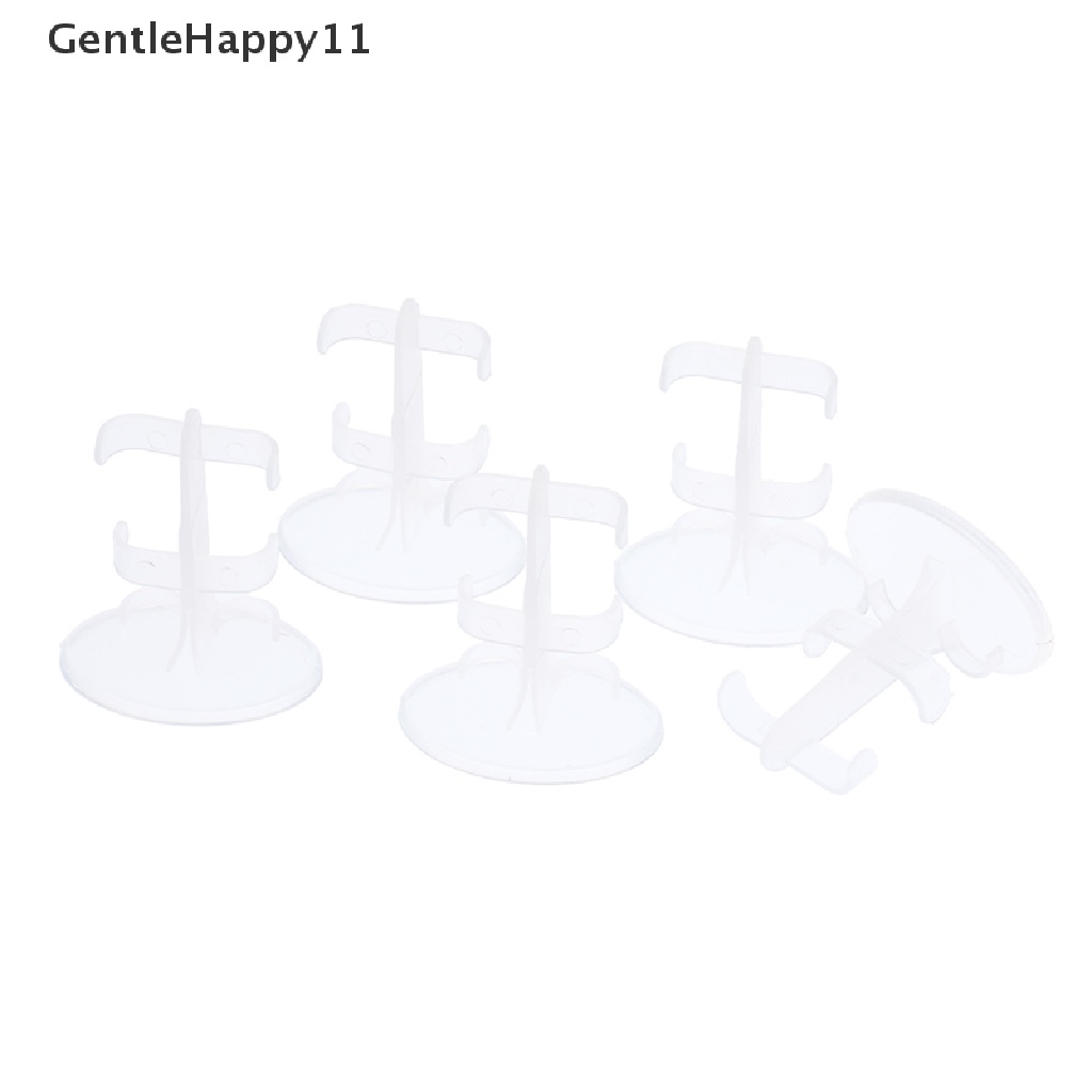 Gentlehappy 5Pcs 17CM 1per6 Aksesoris Boneka Standing Stand Display Holder Penyangga Kaki Holder id