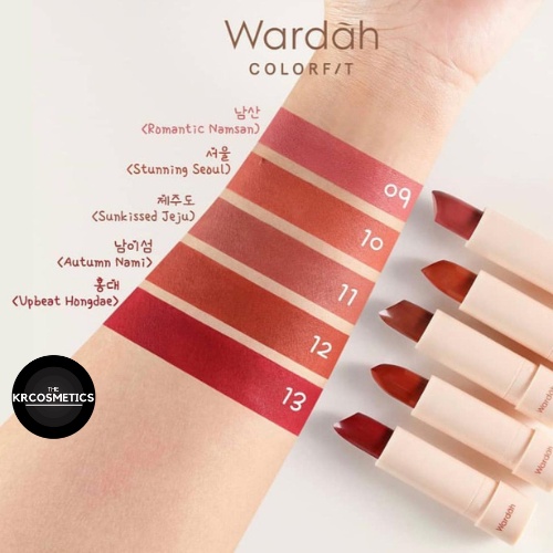 Wardah Colorfit Ultralight Matte Lipstick - Korean Limited Edition 3.6gr