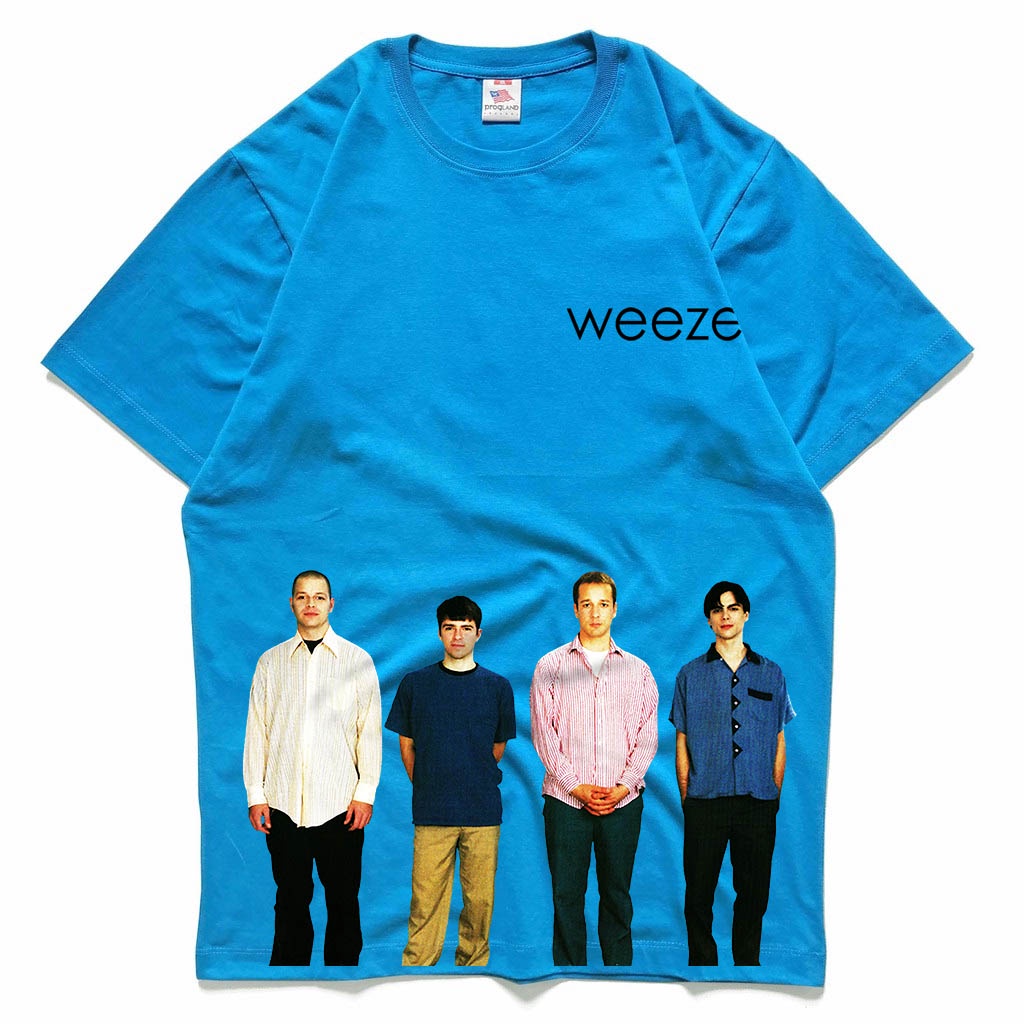 Kaos Weezer blue album