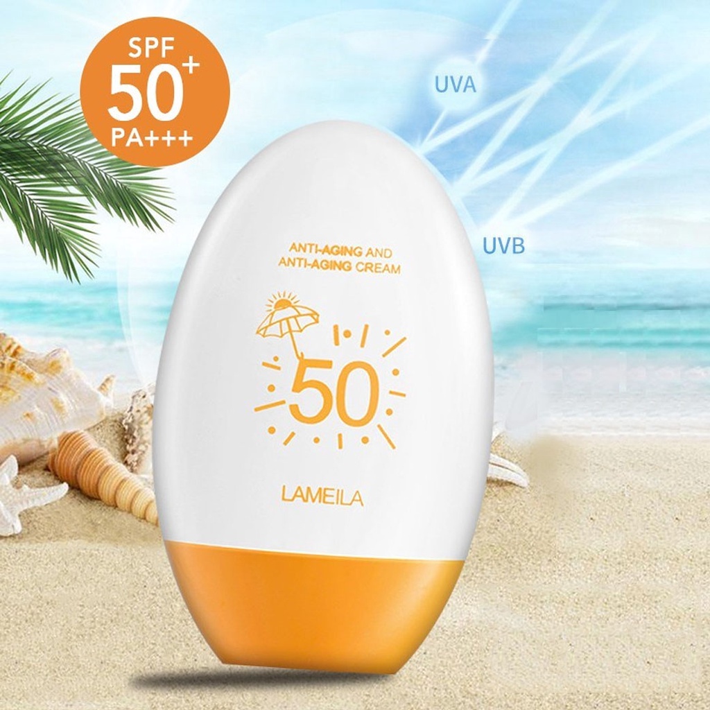 READY LAMEILA 3053 SUNBLOCK / SUNSCREEN / UV CREAM SPF50+++ ANTI AGING HYDRATING PROTECTING CREAM