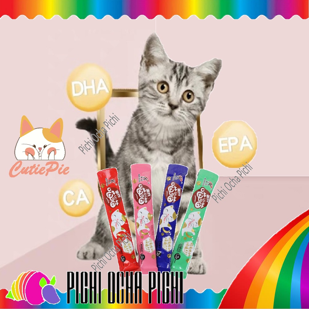 Snack Kucing Cemilan Treat Cat Pasta Wet Food @16 Gram AIBAK