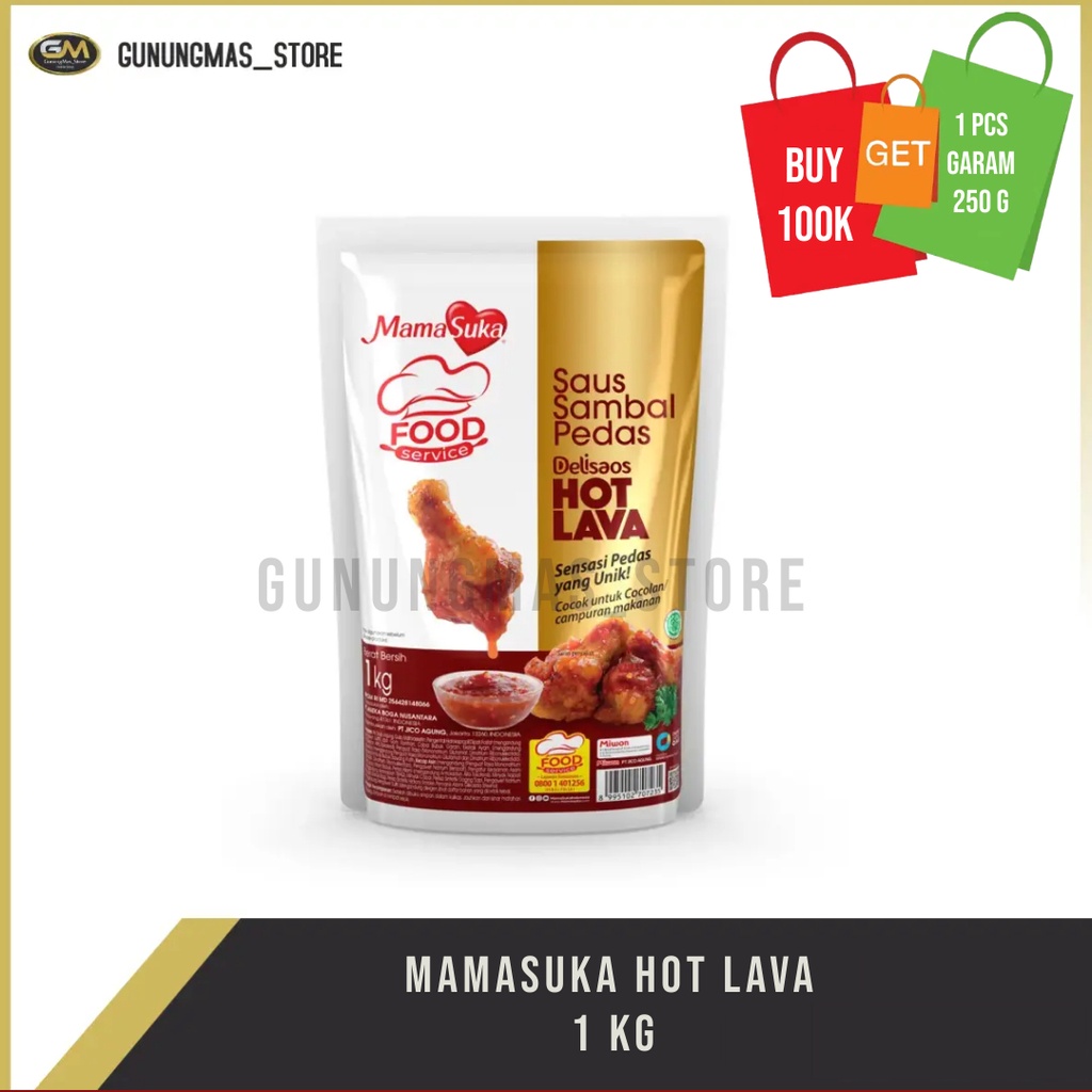 

HOT LAVA Mamasuka Delisaos 1kg