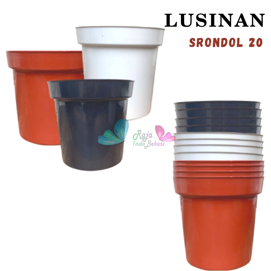 LUSINAN Pot Tinggi Srondol 20 Putih Hitam Merah BataTerracota Terracotta Merah Coklat - Pot Tinggi Usa Eiffel 18 20 25 Lusinan Pot Tinggi Tirus 15 18 20 30 35 40 50 Cm Paket murah isi 1 lusin pot tanaman Pot Bibit Besar Mini Kecil Pot Srondol