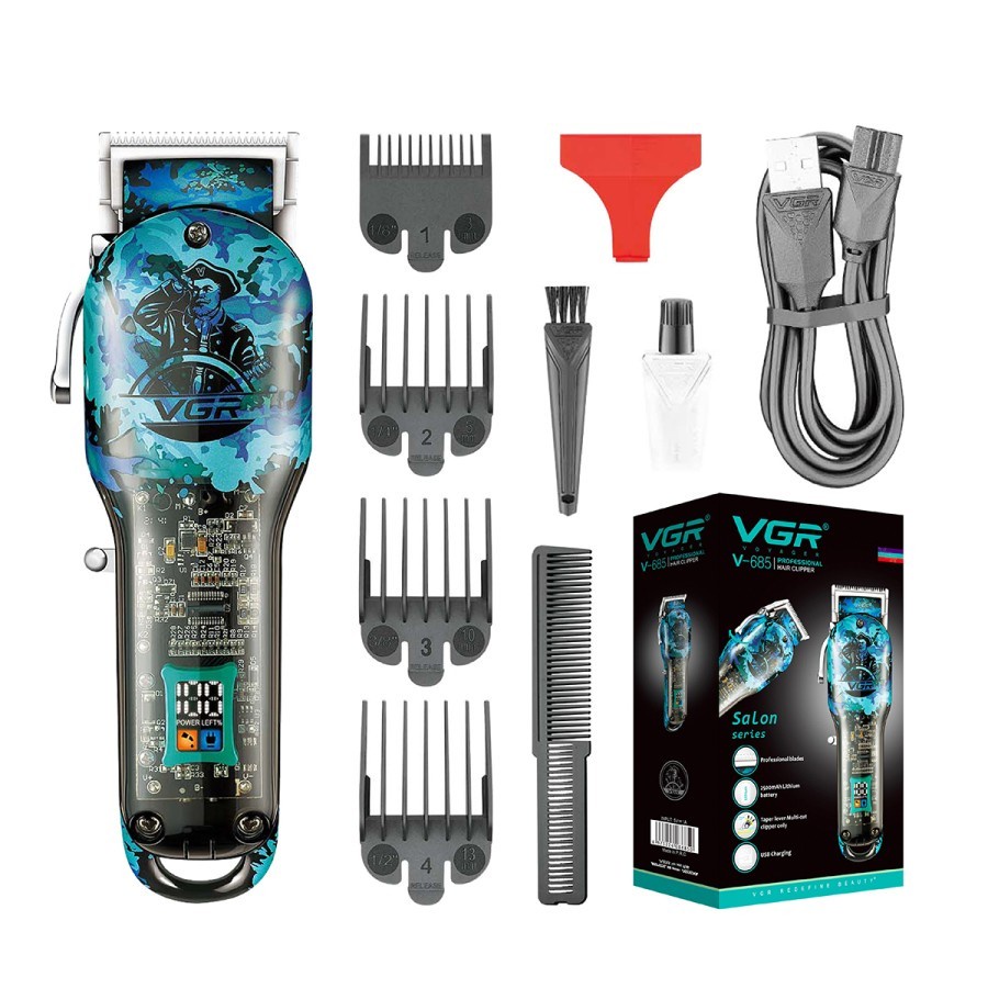 VGR Alat Cukur Rambut V-685 Hair Clipper