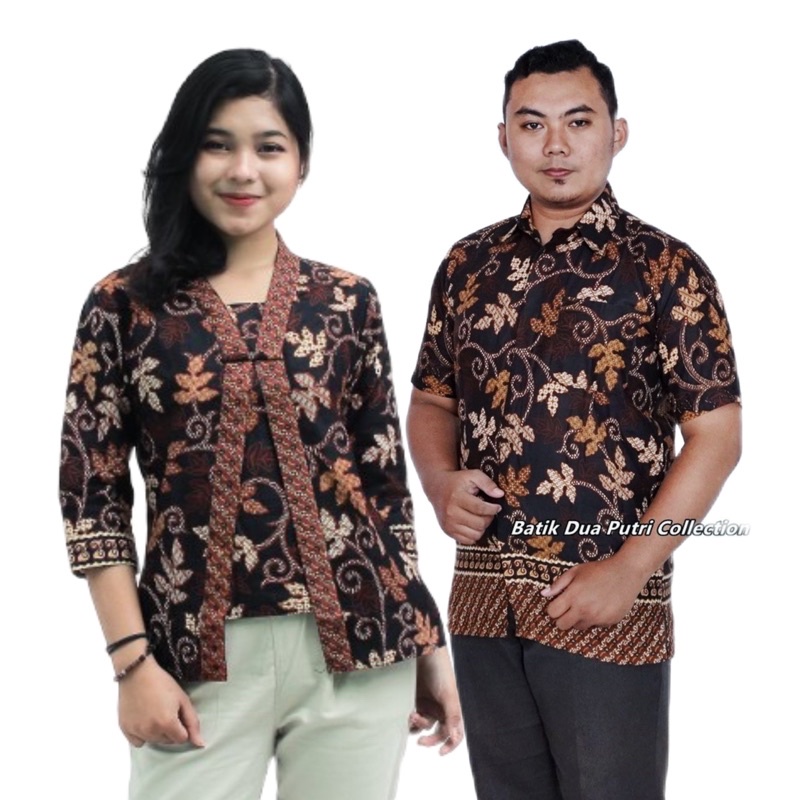 Atasan Batik S.M.L.XL.XXL.3L.4L.5L Blouse Batik Wanita motif mahabaten