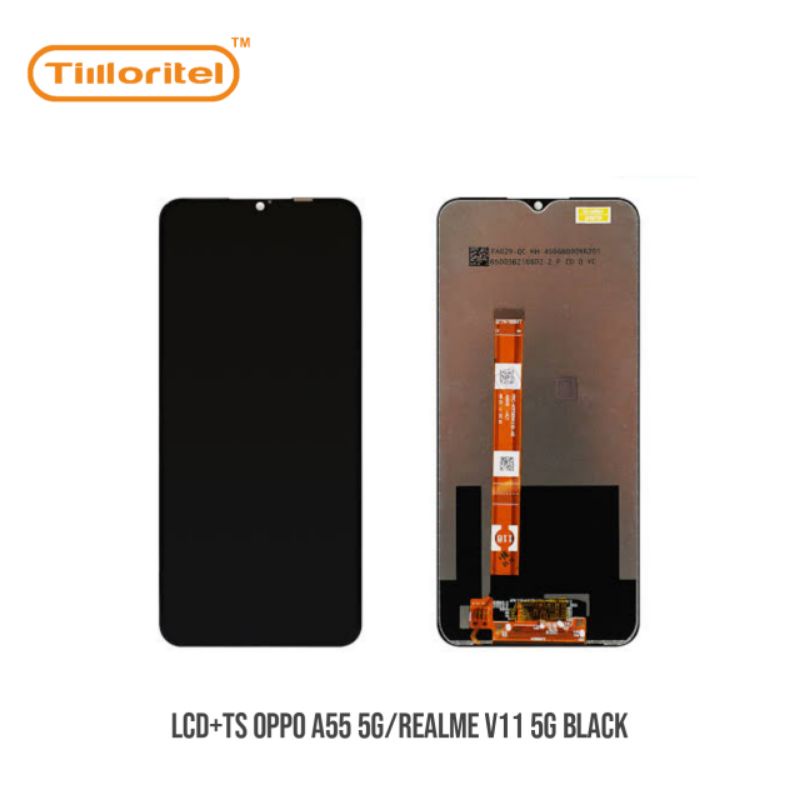LCD+TS OPPO A55 5G/REALME V11 5G BLACK