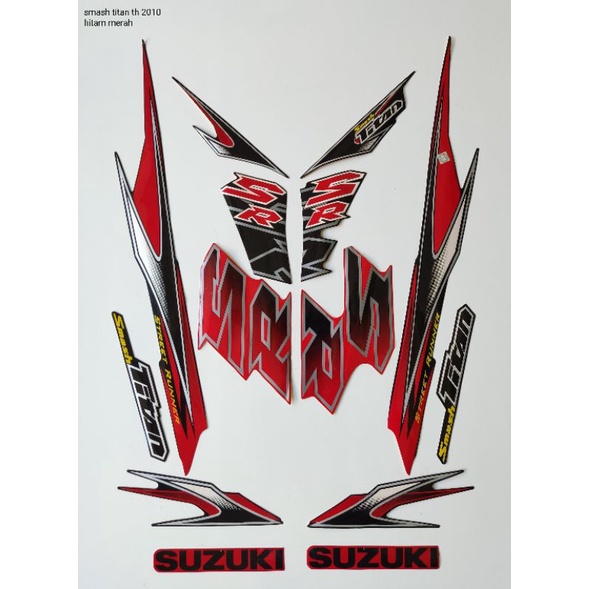 STRIPING ORI SUZUKI SMASH TITAN Th 2010