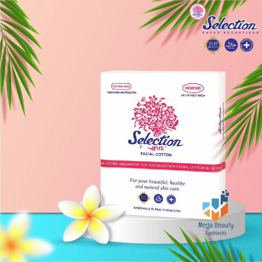 Nama - Kapas Selection Wajah pembersih Wajah 35 gr,50 gr,75 gr