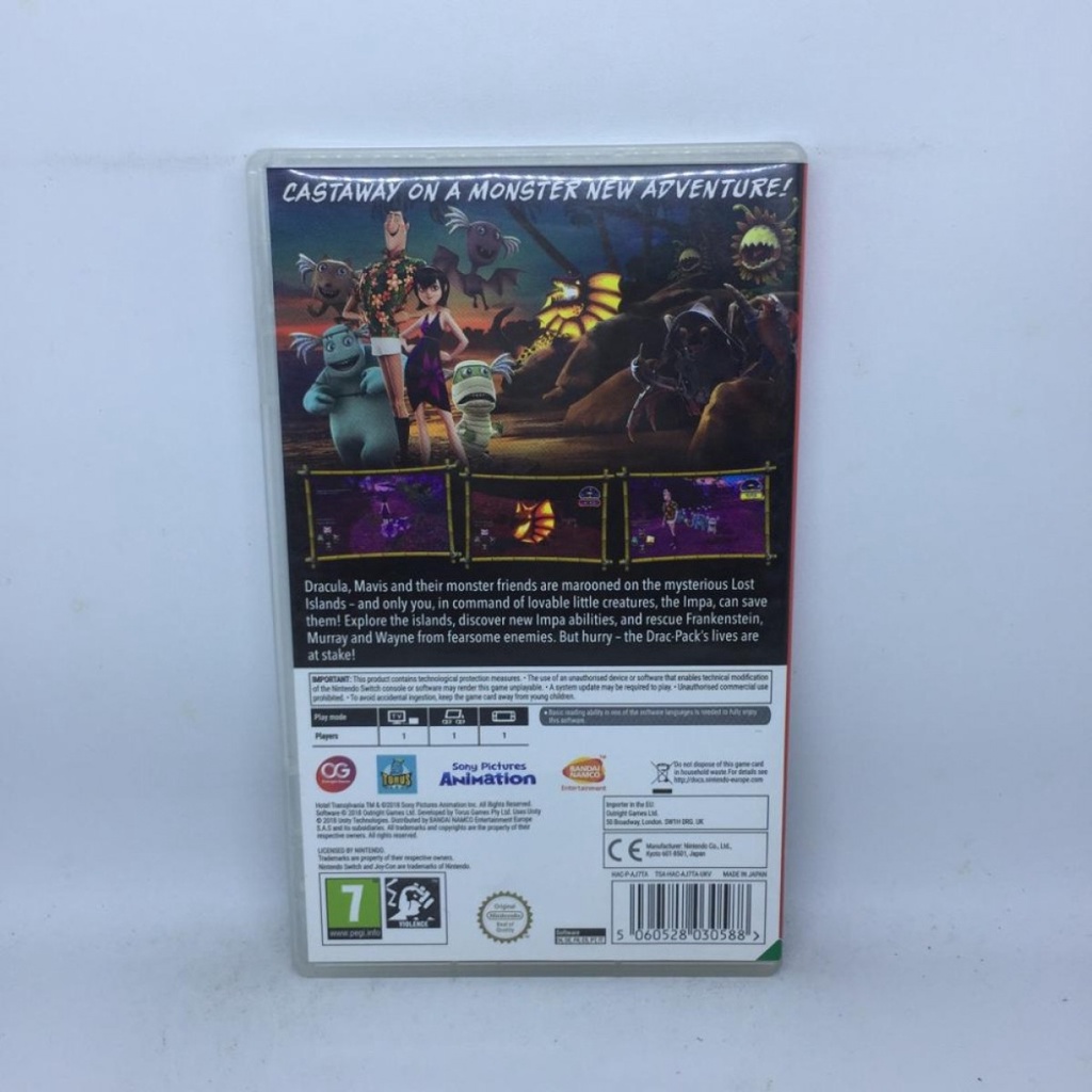 Nintendo Switch Hotel Transylvania 3 Monsters Overboard