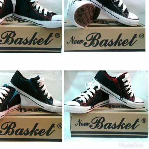 Sepatu sekolah New basket Resleting pendek & tinggi