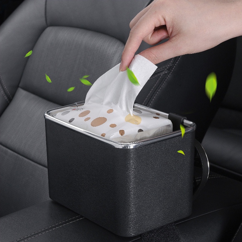 Kotak Penyimpanan Tisu Dengan Cup Holder Untuk Interior Mobil Serbaguna Kotak Penyimpanan Botol Minum Kotak Tisu Untuk Sandaran Tangan Mobil Dengan 2 Cup Holder Tissue Storage Box Mobil