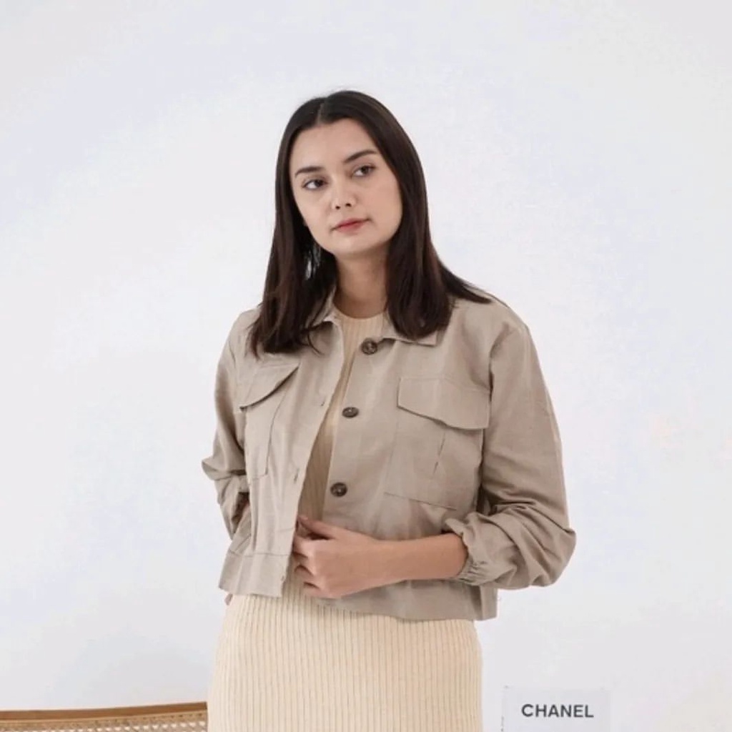 TAMMY JACKET - JAKET WANITA - JAKET OVERSIZE - UNISEX