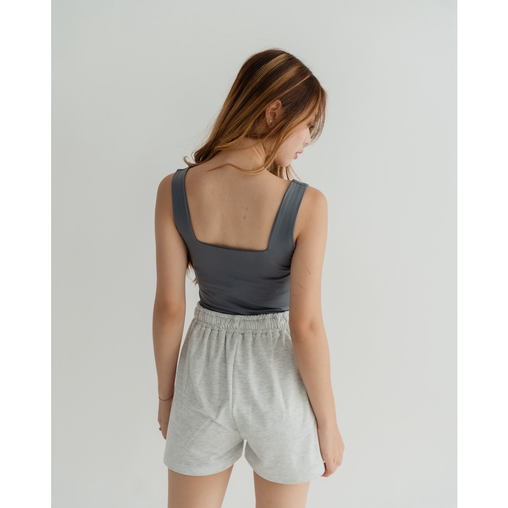 SURRELL - Sora Shorts - Highwaist ShortPants Basic Strech Premium