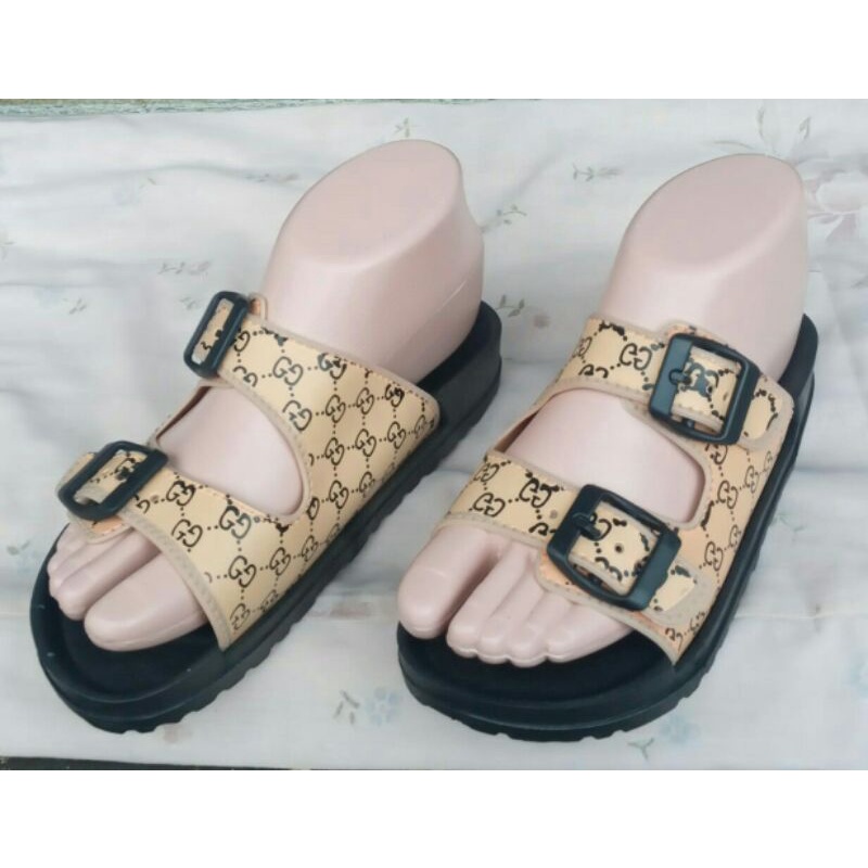 SANDAL WANITA DUA BAN / SANDAL SLOP WANITA / SANDAL CANTIEK / SENDAL KARET