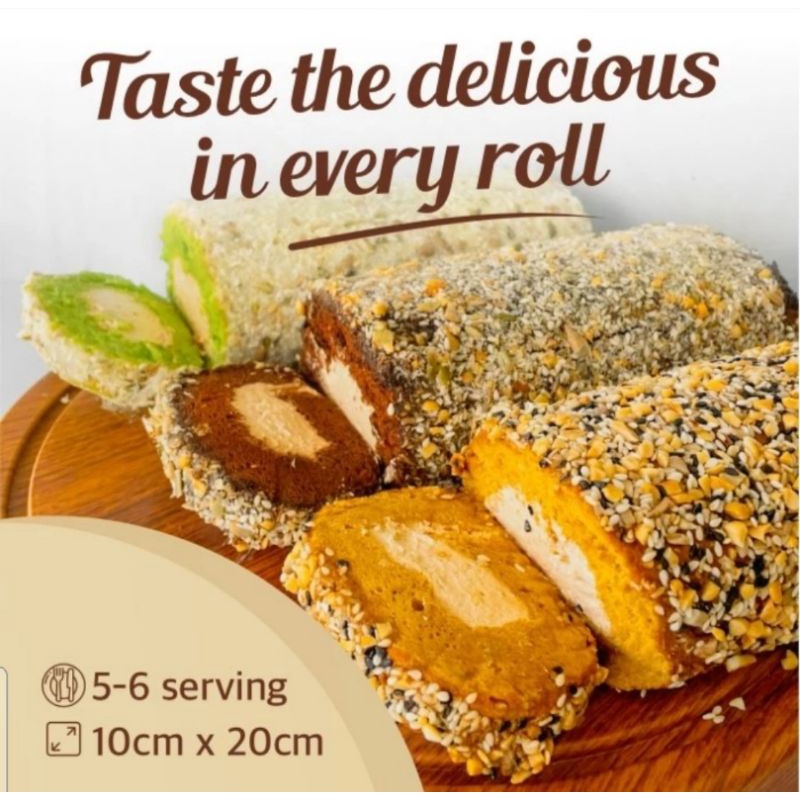 

Cotton Roll Cake (3 Varian)