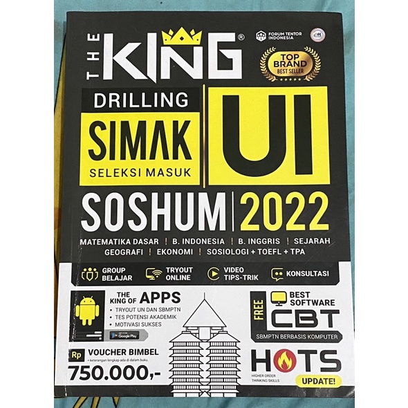

preloved buku SIMAK UI 2022