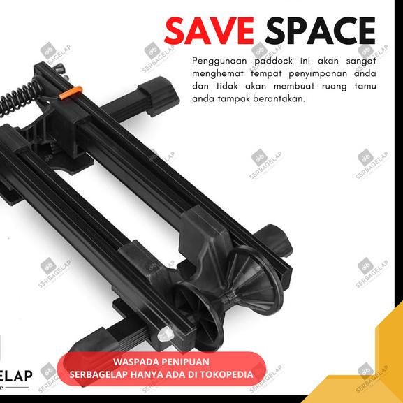 Standar Penyangga Paddock Bike Rack Repair Stand / Rak Display Sepeda