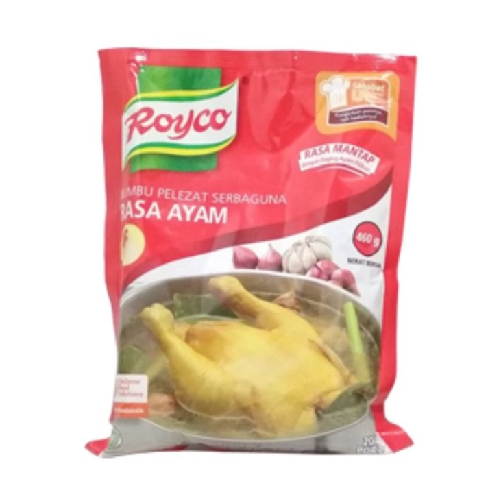 

( SATUAN ) ROYCO bumbu pelezat serbagun ayam 460gr isi 1 ( SATU ) PCS