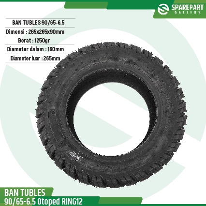 Ban Tubles skuter listrik otoped sealup Q18 ring 12&quot;
