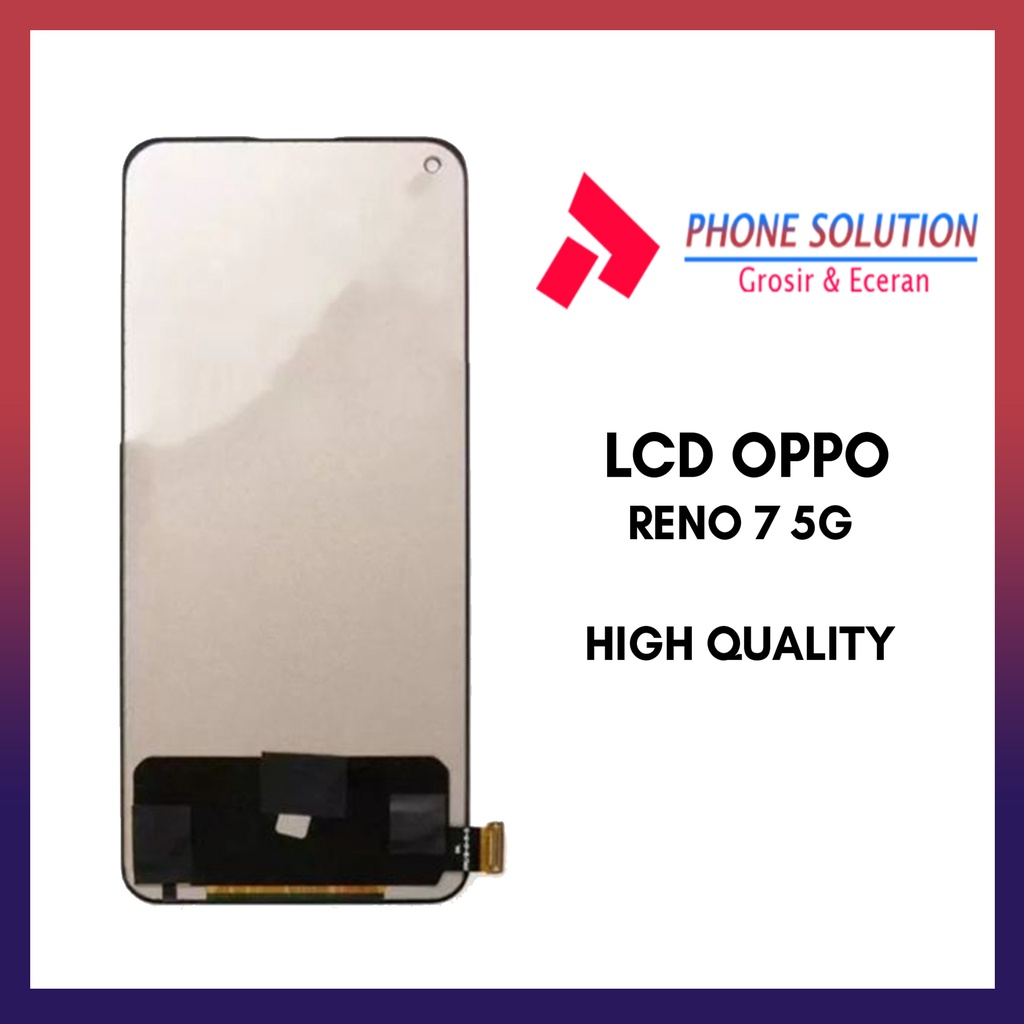 LCD Oppo Reno 7 5G Fullset Touchscreen Original 100% // Supplier LCD Oppo - Garansi 1 Bulan