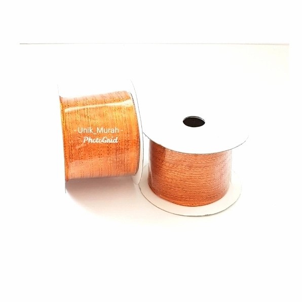 

Hiasan Natal - Pita Natal Warna Copper 1's