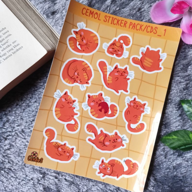 

KUCING OYEN Kiss Cut Sticker Packs by Candies