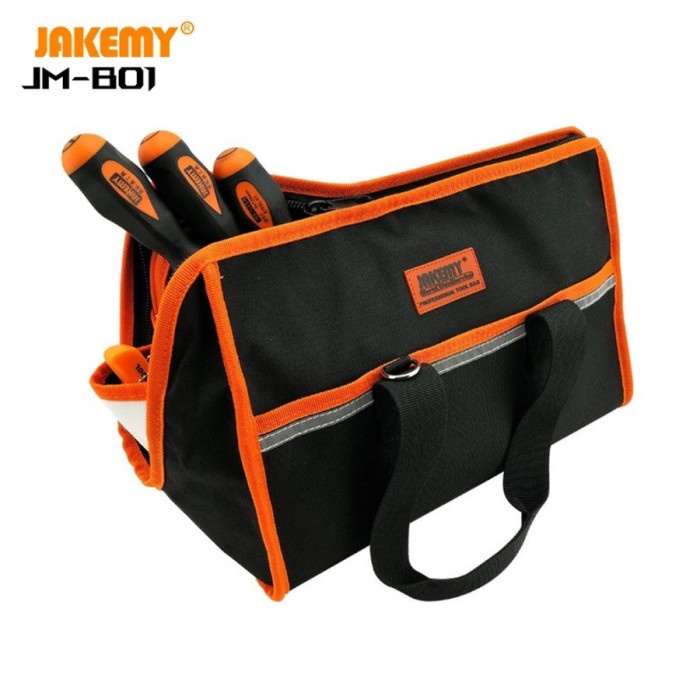 Jakemy JM-B01 Professional Portable Tool Bag Tas Big Set