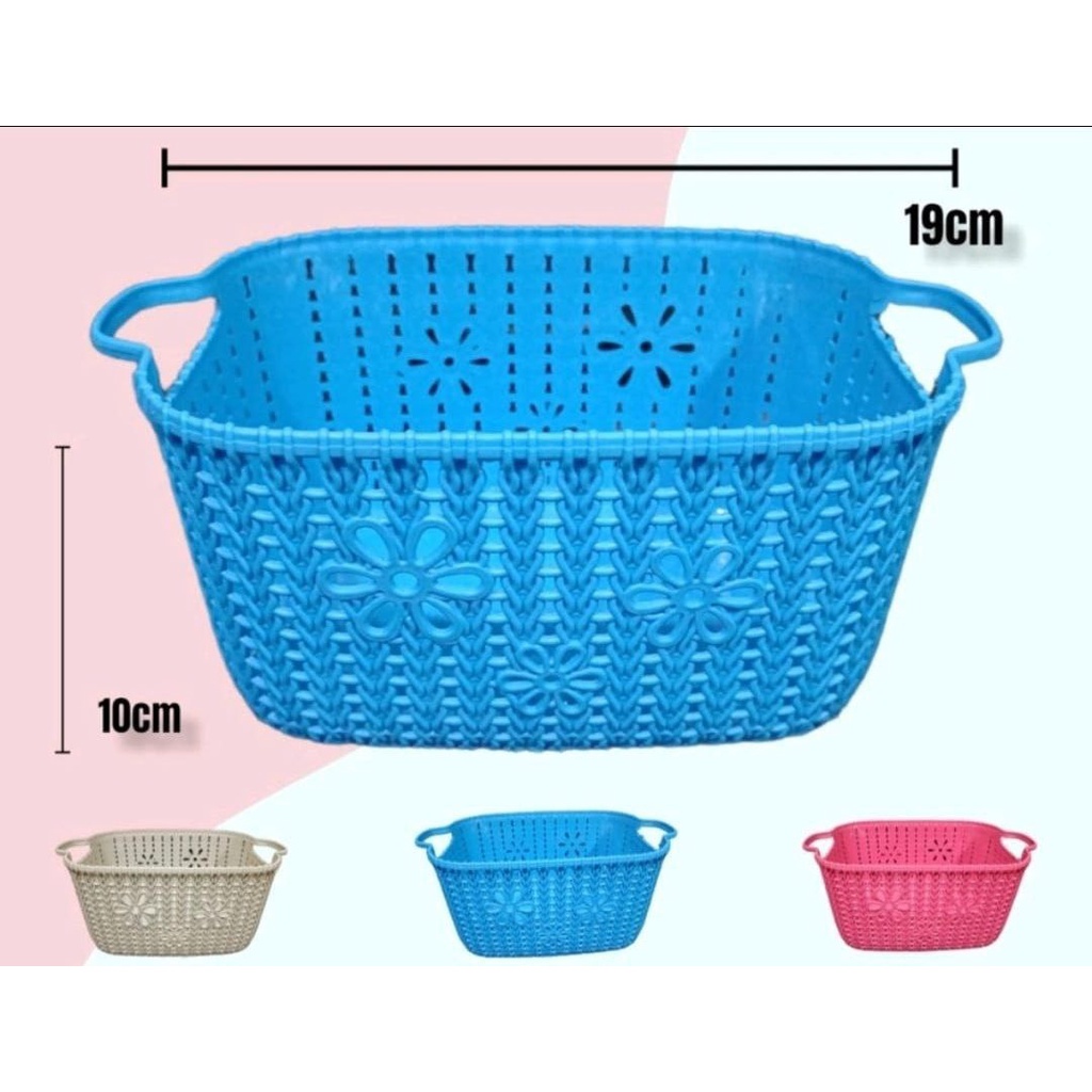 Keranjang Anyaman - Keranjang Sayur - Keranjang Plastik