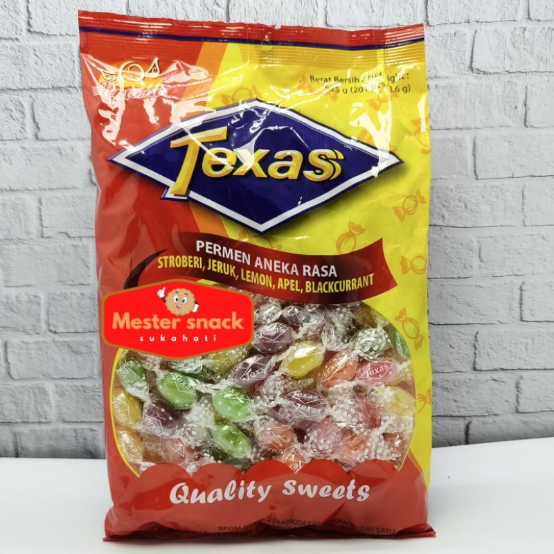 Permen Texas Liliput sak Besar (1 pack isi 201 pcs)