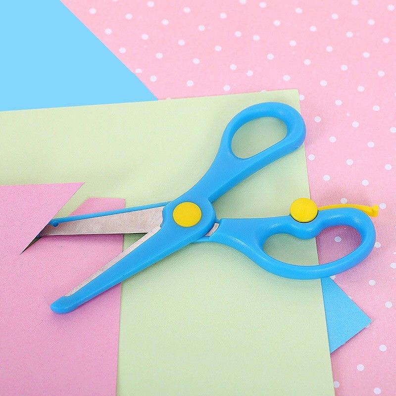 

ASEMKA777 - ROUNDED SCISSORS / Gunting Anak Plastik / Safety Scissors / Ujung Rounded / Gunting Aman Untuk Anak