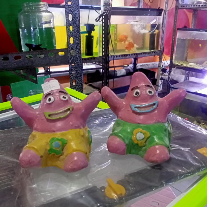 Mainan Aquarium Patrick star