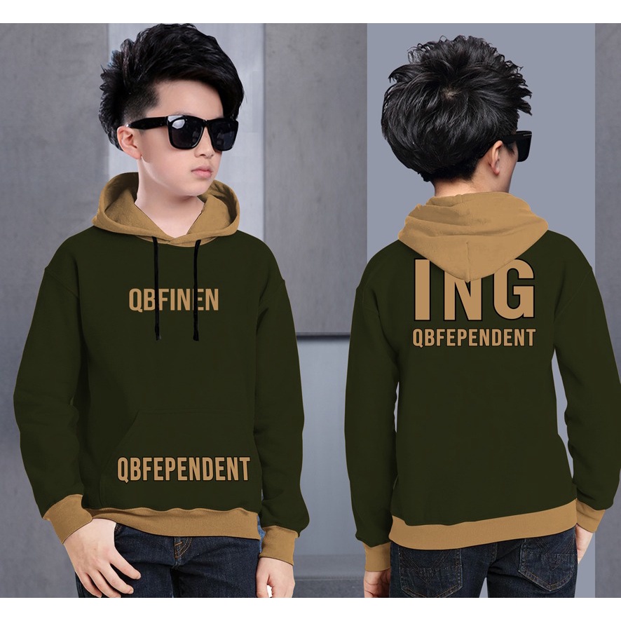 Hoodie Anak Finen  Anak Gaming Bahan Fleece Tebal /Jaket Anak Laki Laki/Jaket Anak Terbaru/4-11 Tahun