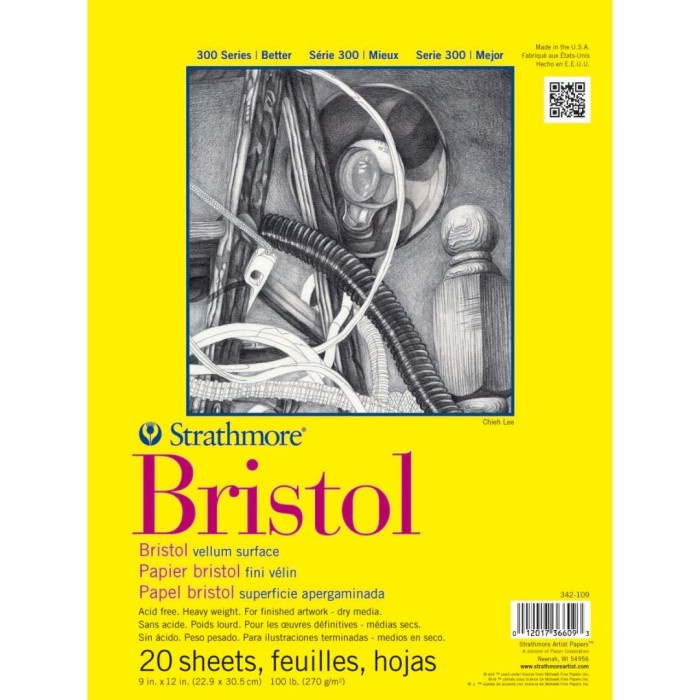 

Strathmore - Bristol Vellum Surface Sketch Pad 300 series