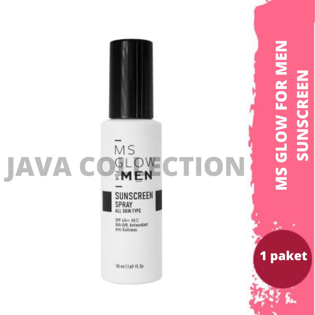 MS GLOW sunscreen spray / Sunscreen ms glow for men / sunscreen spray ms glow men/ ms glow men original