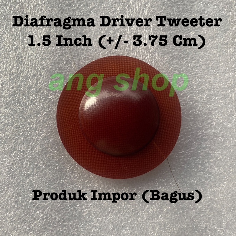 Diafragma Spool Spoel Spul Driver Tweeter ACR Prodigy CD 380C1-08 CD 6 CD 6 37.5 Mm Impor 1.5" 1.5 1