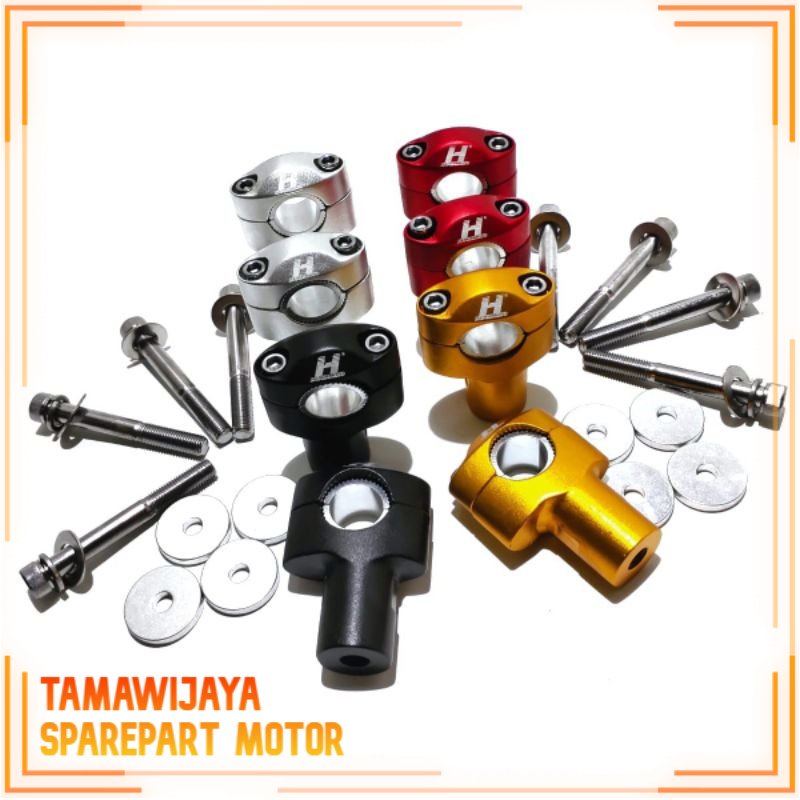 [TS] RAISER BAUT 1 FULL CNC KLX 150 KLX 250 CRF 150 250 CB CBR DLL UNIVERSAL RAISER SINGLE BAUT SHAR