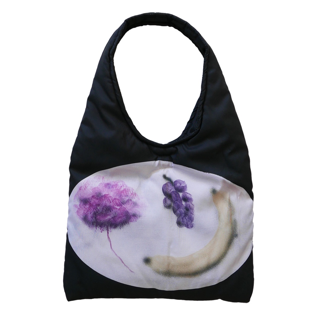 Drunk Dad - Pretty Plate Puffy Tote Bag