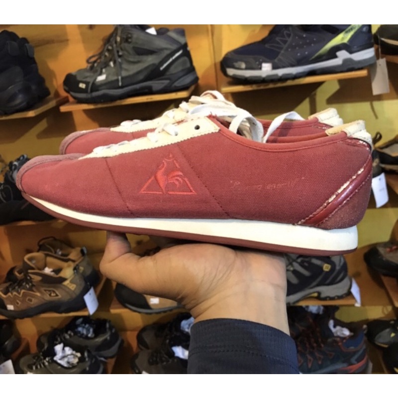 SEPATU LE COQ SPORTIF SECOND BRANDED ORIGINAL, SIZE 39,5
