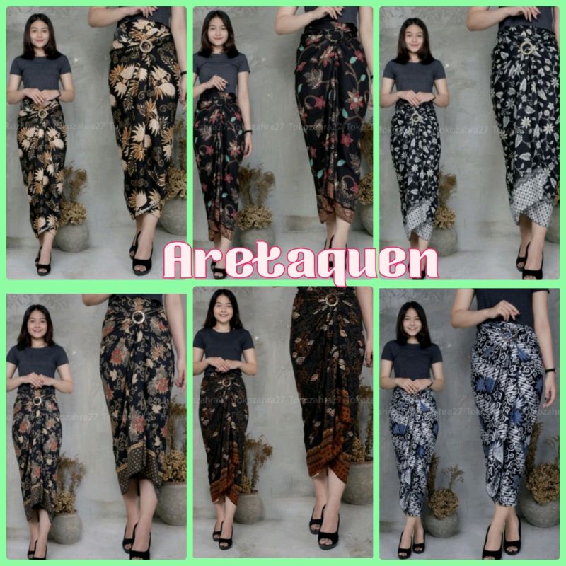 Rok lilit batik semi sutra rok lilit kondangan bawahan batik jarik rok kondangan rok murah rok jumbo