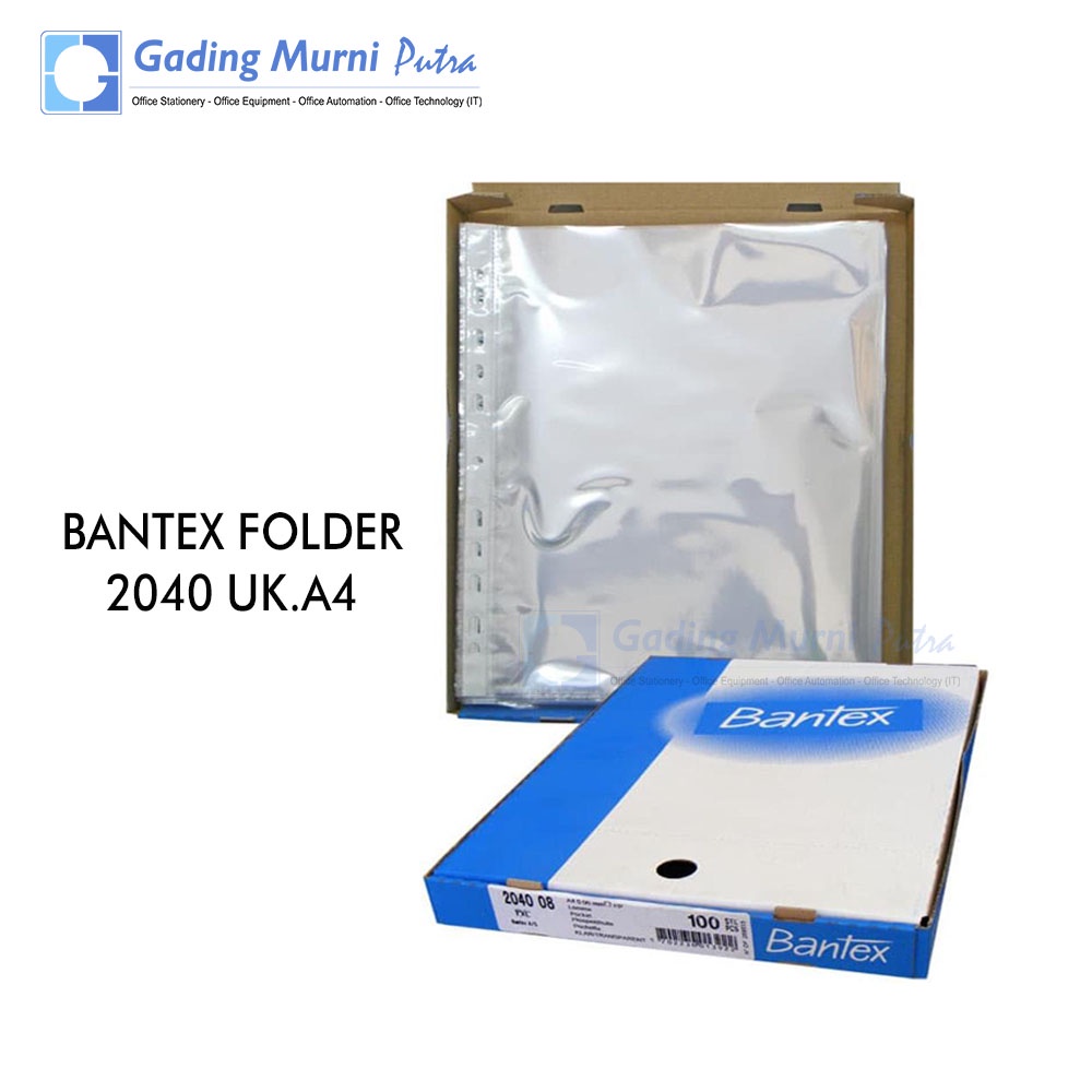 

BANTEX FOLDER 2040 UKURAN A4 - ECER ISI 10 PCS