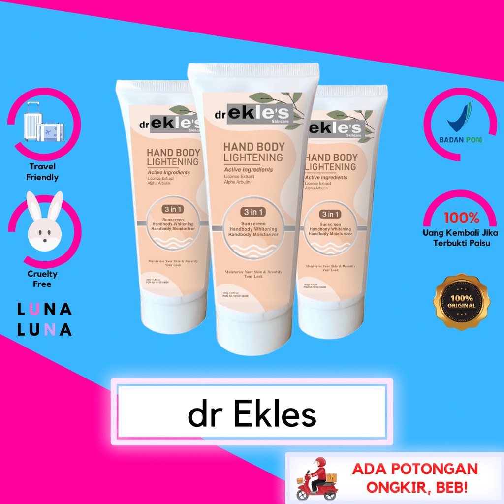 dr Ekles Skincare - Handbody Lightening