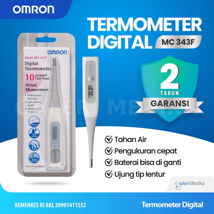 Omron Mc-343 Termometer Digital Thermometer Mc343 Thermo Mc 343