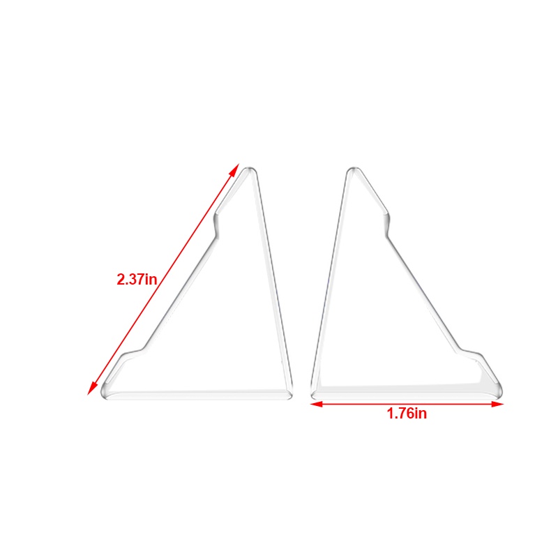 4pcs Universal Penutup Sudut Pintu Mobil anti-Tabrakan Transparan Silikon Pelindung anti Gores Stiker Penutup Pelindung Pintu