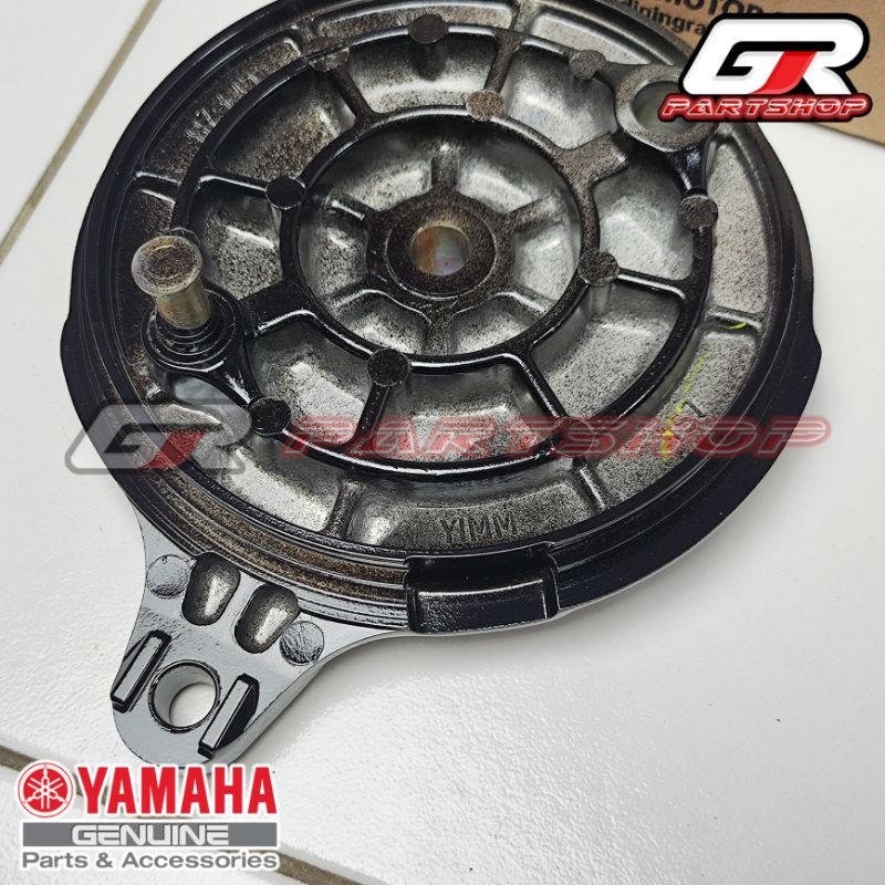 tutup tromol besar panel rem belakang jupiter z vega r new mx hitam ori