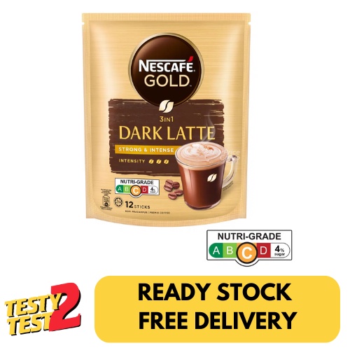

Nescafe Gold Premix Coffee - Dark Latte 12 per pack