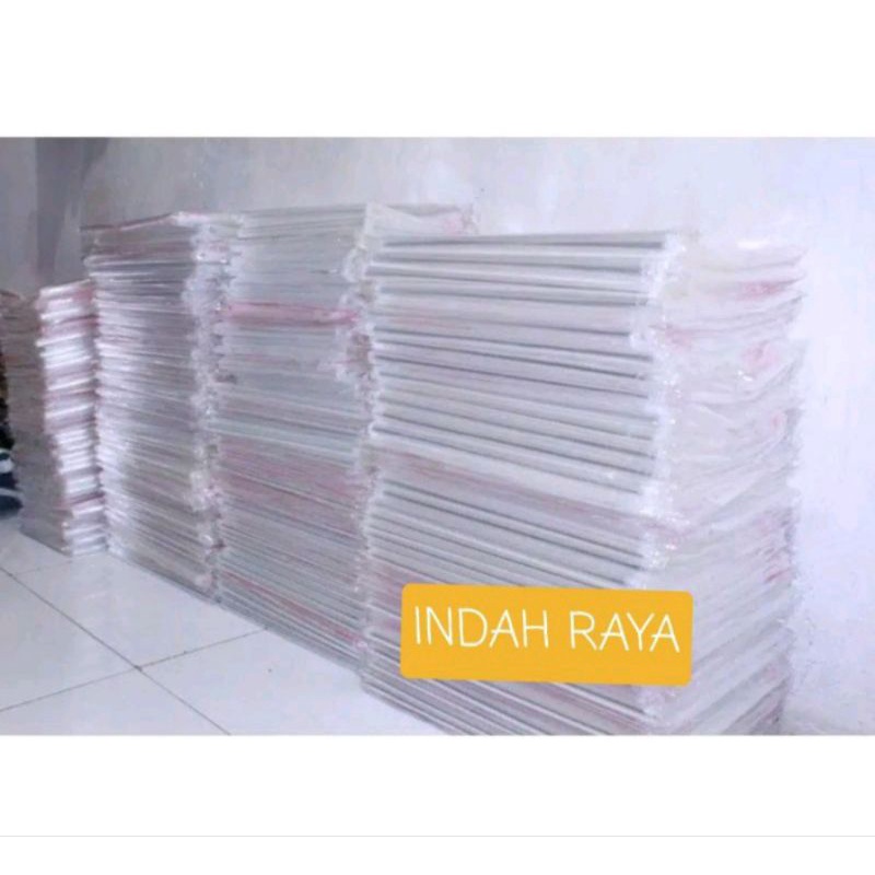 Plastik opp seal lem/ plastik baju/ plastik sandal variasi ukuran