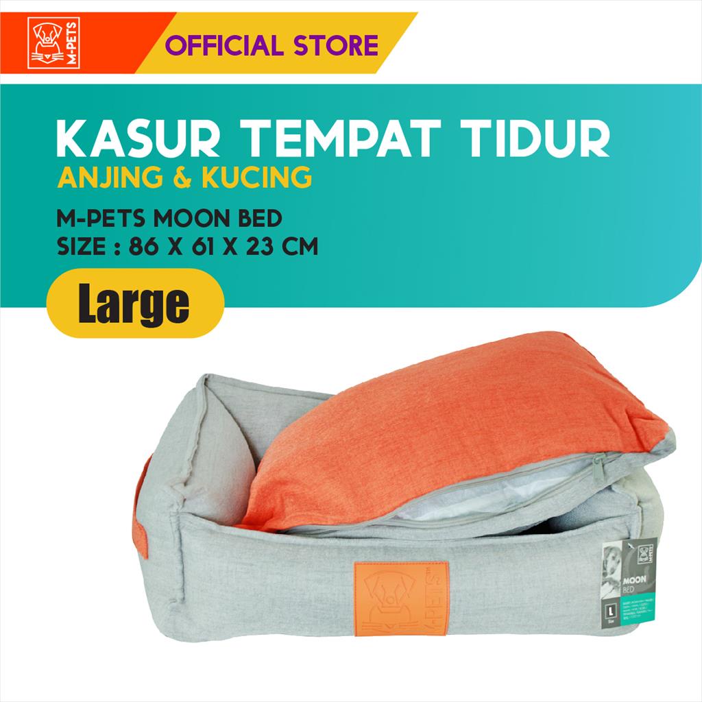 M-Pets Moon Bed Size L / Kasur Tempat Tidur Kucing Anjing