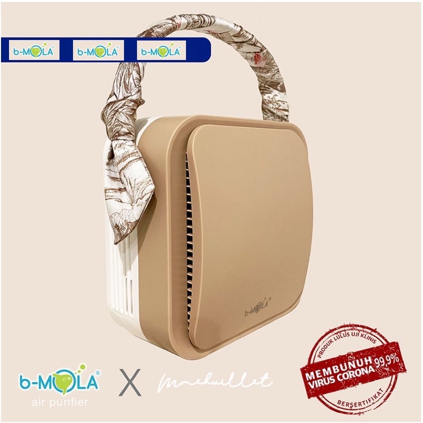 b-Mola Air Purifier NCCO 1804 + Twilly - Nude | Filter Udara